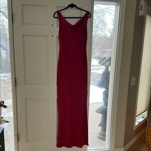 Elegant Red Evening Gown